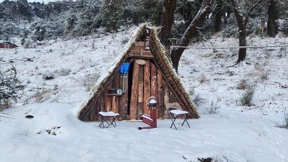 survival hut at eco park, munsyari